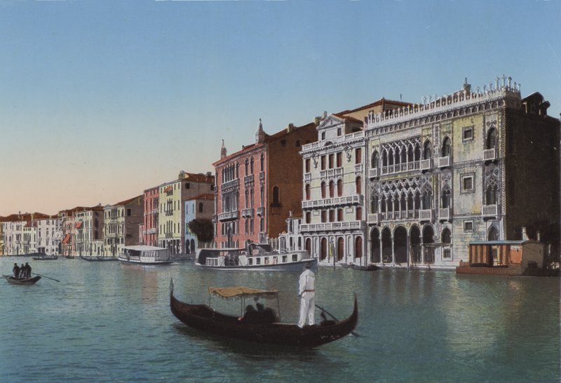 Venezia, Canal Grande, Palazzo Ca d"Oro od Italian Photographer