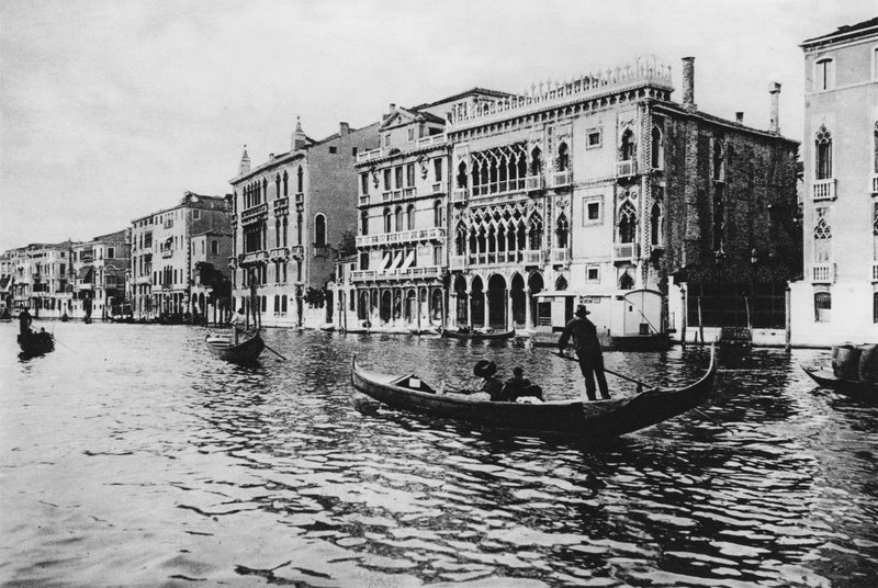 Benátky, Canal Grande a Ca d