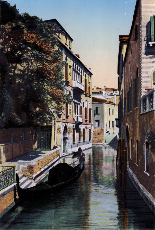 Venezia, Palazzo Van Axel (barevné foto) od Italian Photographer