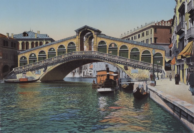 Benátky, Ponte di Rialto od Italian Photographer