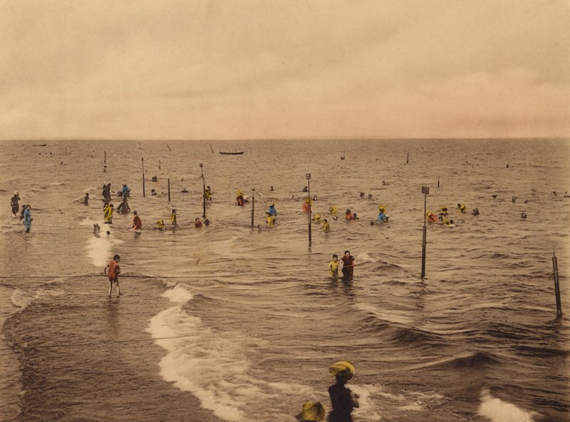 Benátky / Benátky: Lido, Bagni di Mare (barevné foto) od Italian Photographer