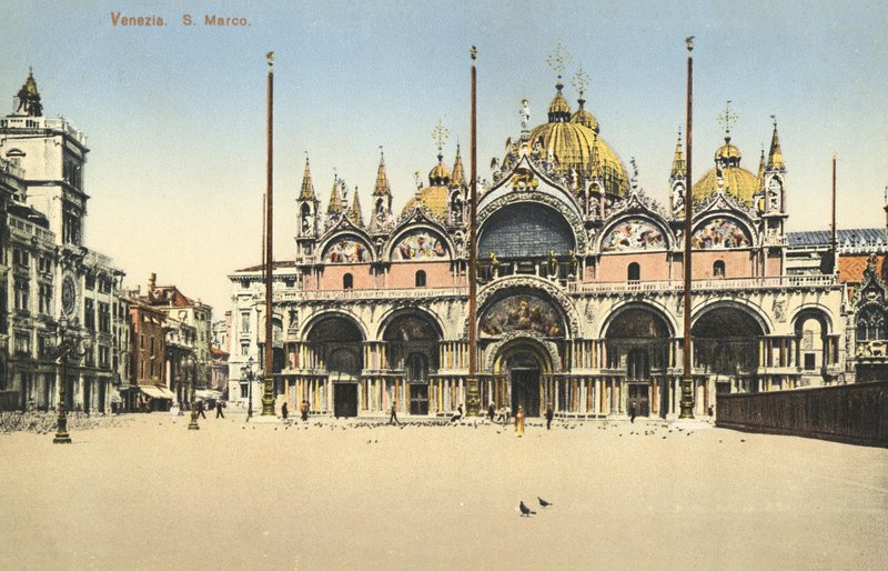 Benátky, Itálie, Piazza San Marco od Italian Photographer