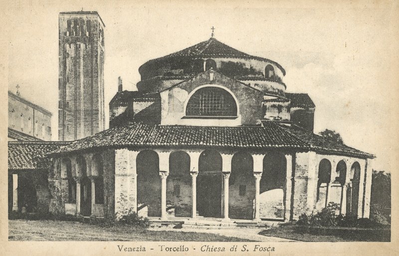 Benátky, Torcello, kostel S Fosca od Italian Photographer
