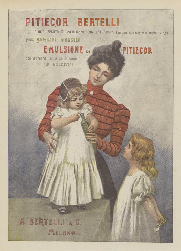 A Bertelli & C (barevné lito) od Italian School