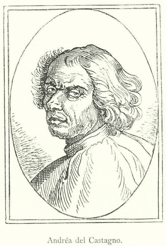 Andrea del Castagno (rytina) od Italian School