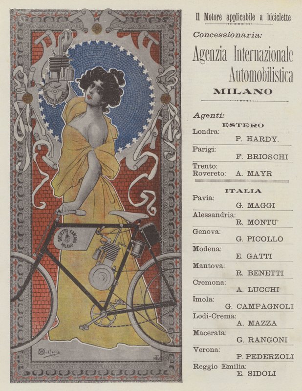 Patent Carcano (barevná litografie) od Italian School