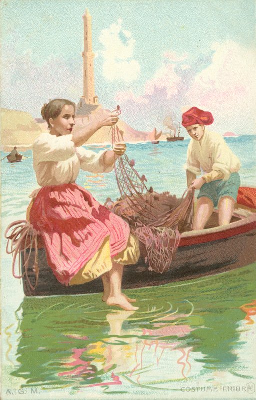 Kostým Ligure (chromolit) od Italian School