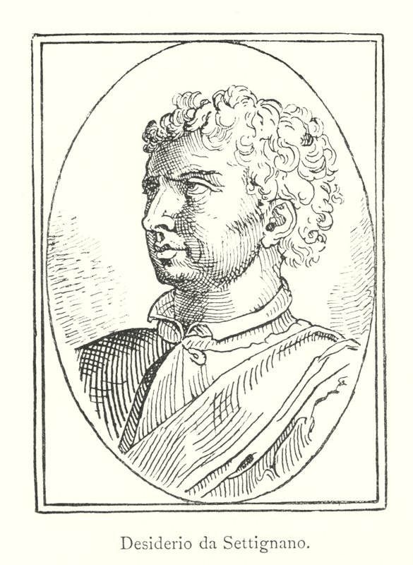 Desiderio da Settignano (rytina) od Italian School