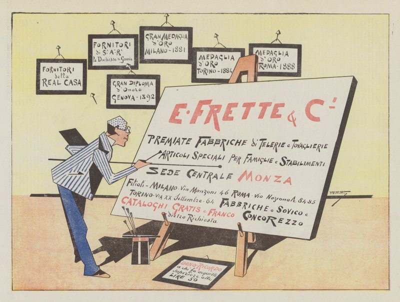 E Frette & C (barevné lito) od Italian School