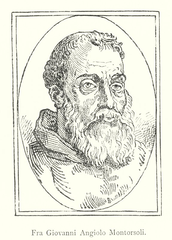 Fra Giovanni Angiolo Montorsoli (rytina) od Italian School