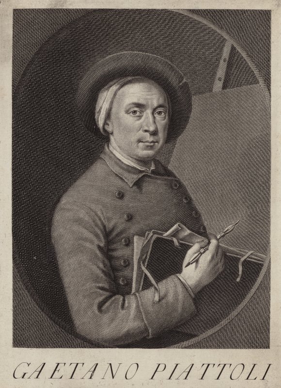 Gaetano Piattoli , italský portrétista od Italian School