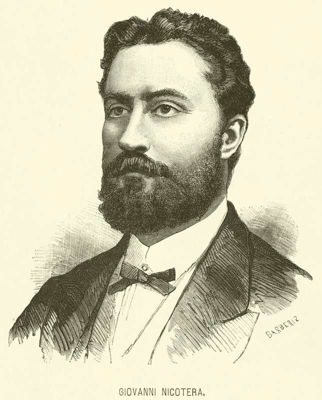 Giovanni Nicotera (rytina) od Italian School