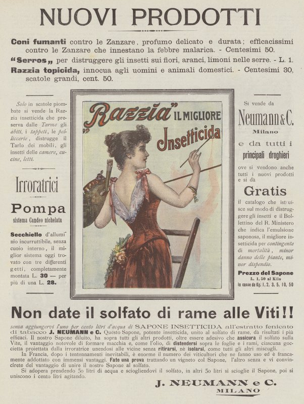 J Neumann a C (barevná litografie) od Italian School