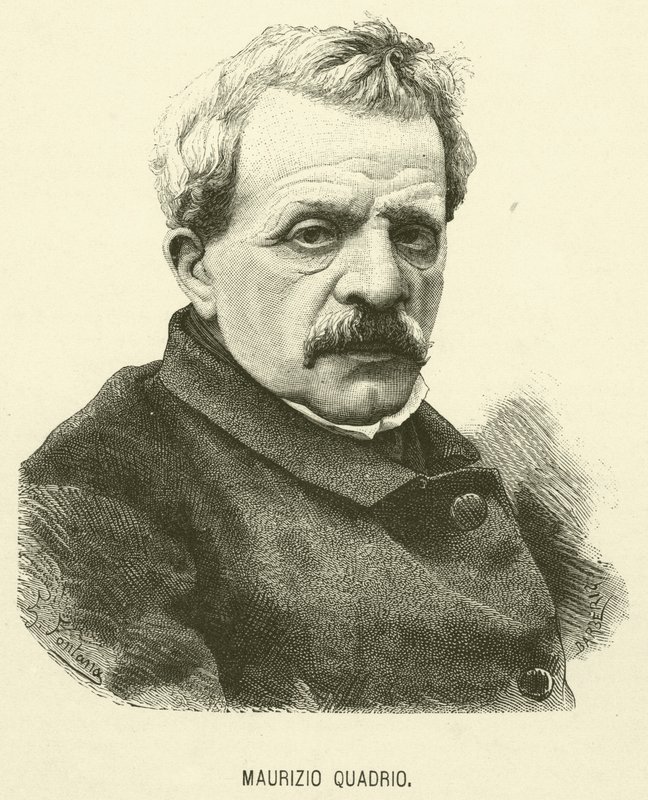 Maurizio Quadrio (rytina) od Italian School