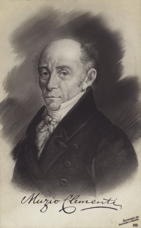 Murzo Clementi , italský skladatel, pianista, dirigent, hudební vydavatel a výrobce pian (1752-1832) od Italian School