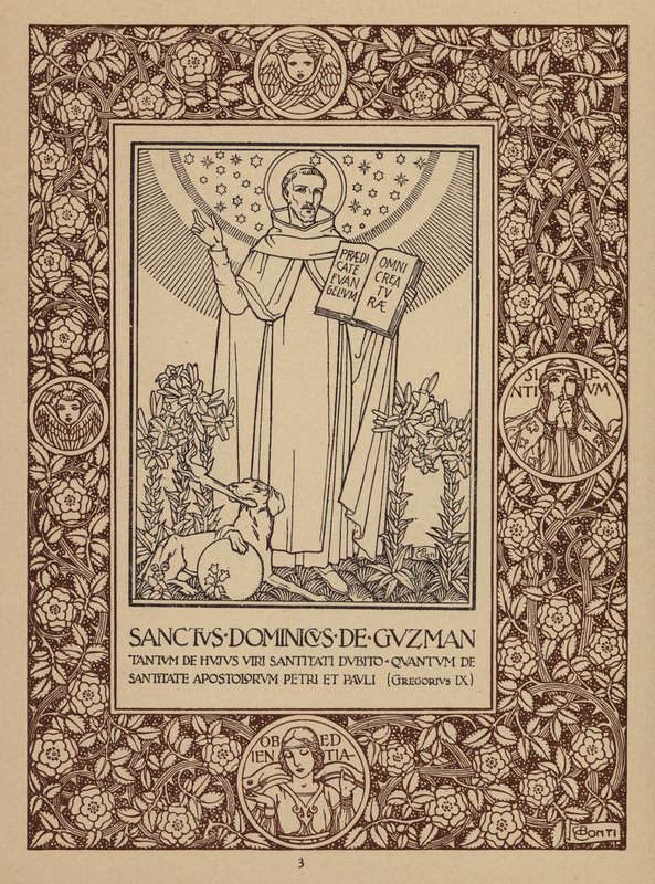 Stránka z prospektu hotelu San Domenico Palace, Taormina (litografie) od Italian School