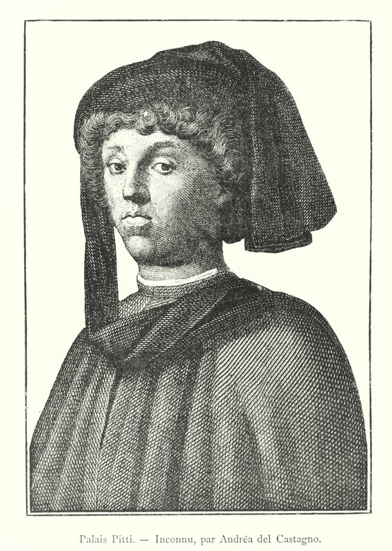 Palais Pitti, Inconnu / od Andrea del Castagno (rytina) od Italian School
