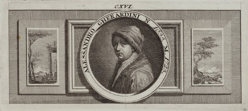 Portrét Alessandra Gherardiniho od Italian School