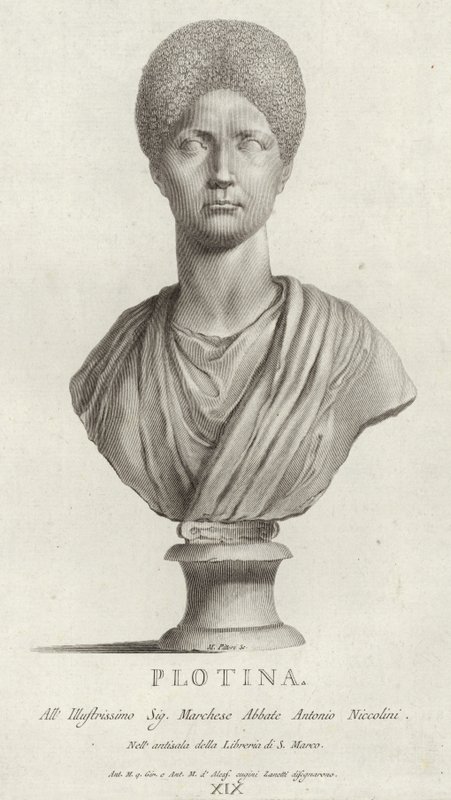 Portrét Pompei Plotina od Italian School