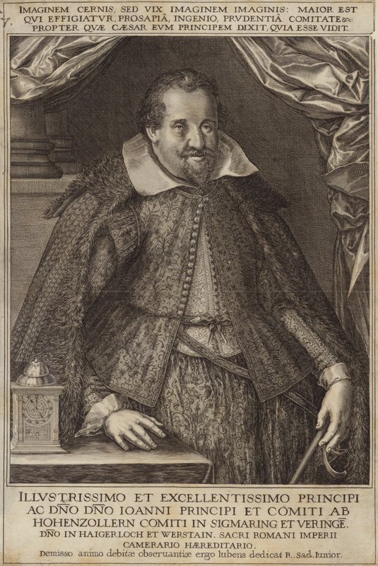 Portrét prince Jana z Hohenzollern-Sigmaringen od Italian School