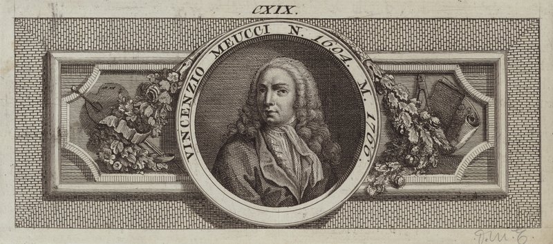 Portrét Vincenza Meucciho od Italian School