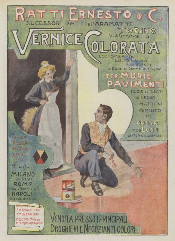 Krysy Ernesto  C (barevná litografie) od Italian School