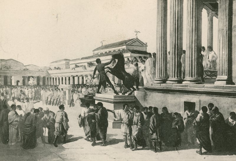 Volby do občanského fóra (hlubotisk) od Italian School