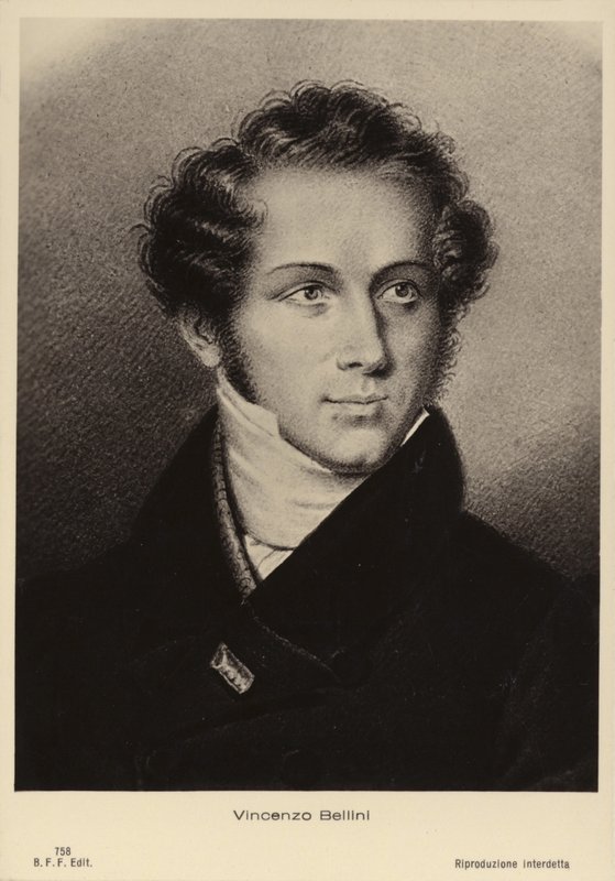 Vincenzo Bellini , italský operní skladatel (1801-1835) od Italian School