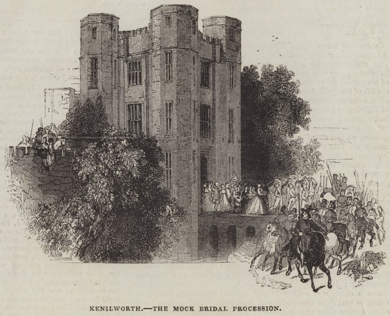 Kenilworth, falešný svatební průvod od J. Jackson