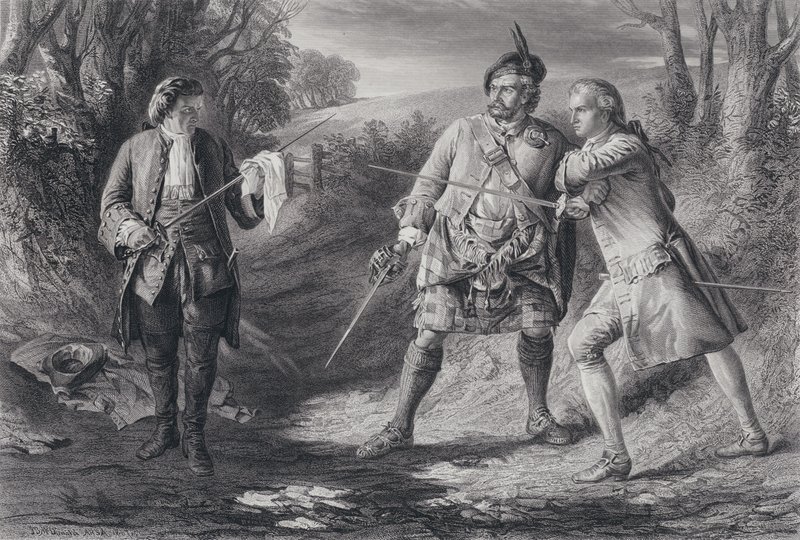 Ilustrace pro Rob Roy (rytina) od J.B. (after) MacDonald