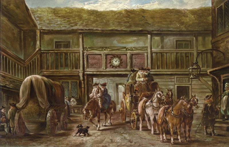 Catherine Wheel, Southwark, Londýn od J.C. Maggs