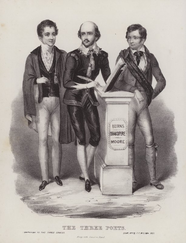 Tři básníci od J.C. Wilson