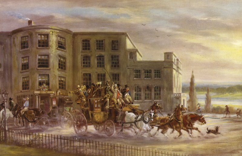The Old Star und Garter, Richmond Hill od J.C. Maggs