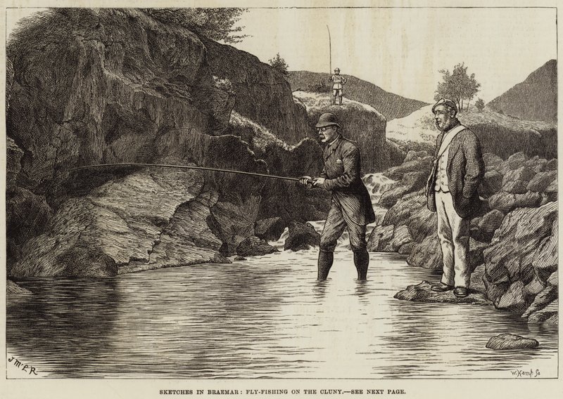 Skici v Braemaru, Muškaření na řece Cluny od J.M.L. Ralston
