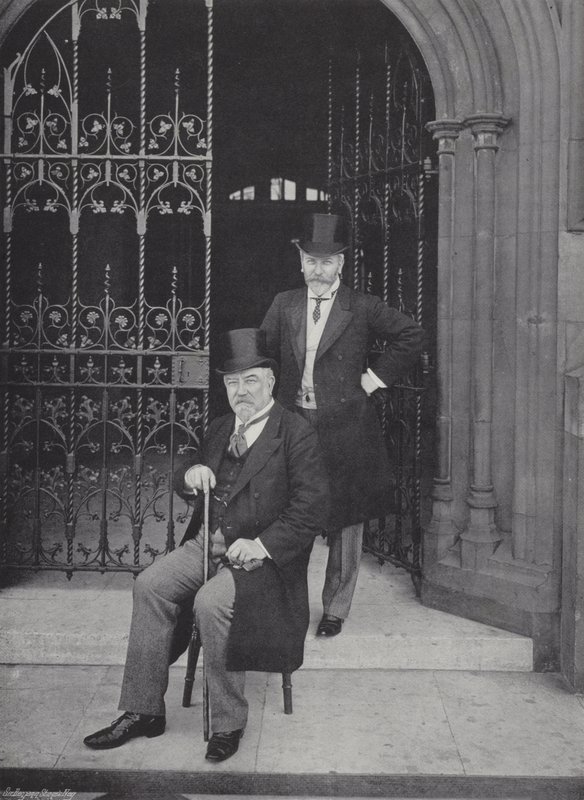 Sir Edward Reed, K.C.B. a pan E. T. Reed od J. Benjamin Stone
