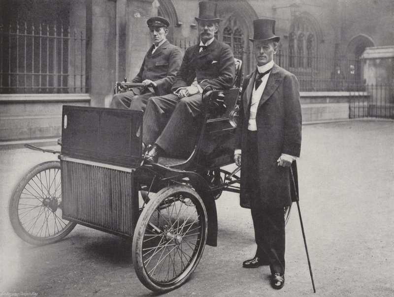 Sir J. Dickson-Poynder, Bart. a major Seely od J. Benjamin Stone
