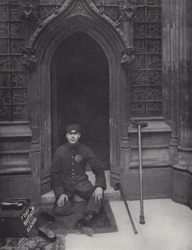 Bootblack Dolní sněmovny od J. Benjamin Stone