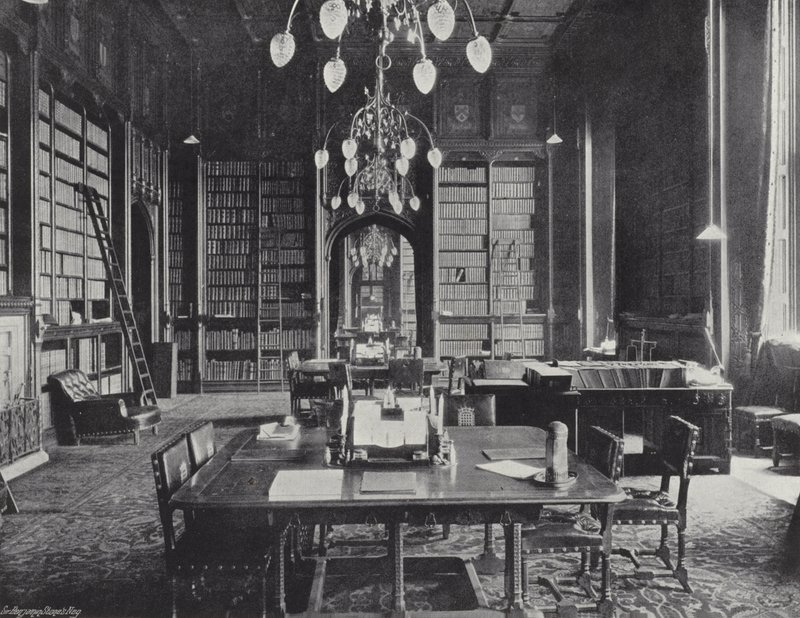 Knihovna Sněmovny lordů od J. Benjamin Stone