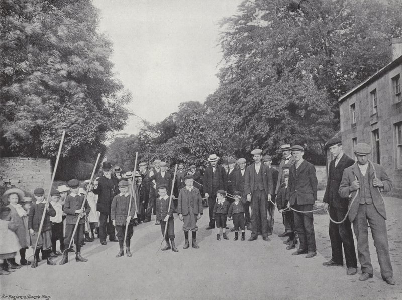 Northumbrijský Baalův oheň, přivádějící Fagoty od J. Benjamin Stone