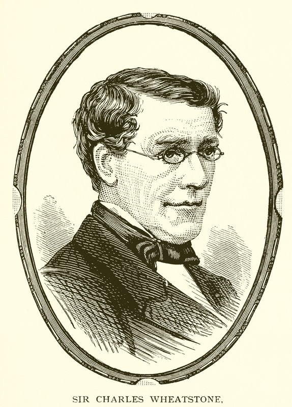 Sir Charles Wheatstone od J. R. Sinclair