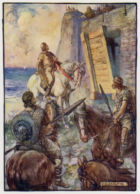 Vidíš tu malou plachtu na moře? Tam je Macduff od J. R. Skelton