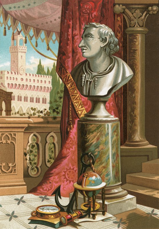 Amerigo Vespucci od J. Ventura