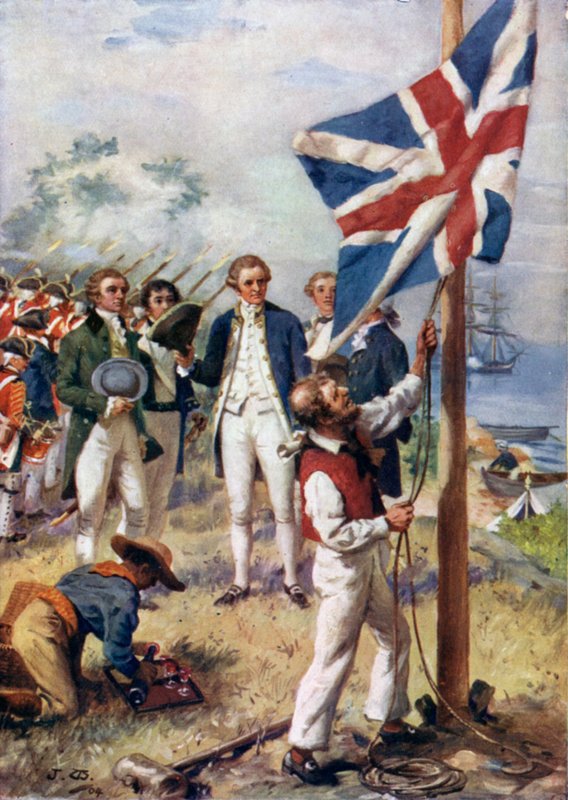 Nyní jsem se zmocnil práva Jeho Veličenstva krále Jiřího III. jménem Nový Jižní Wales od J. Williamson
