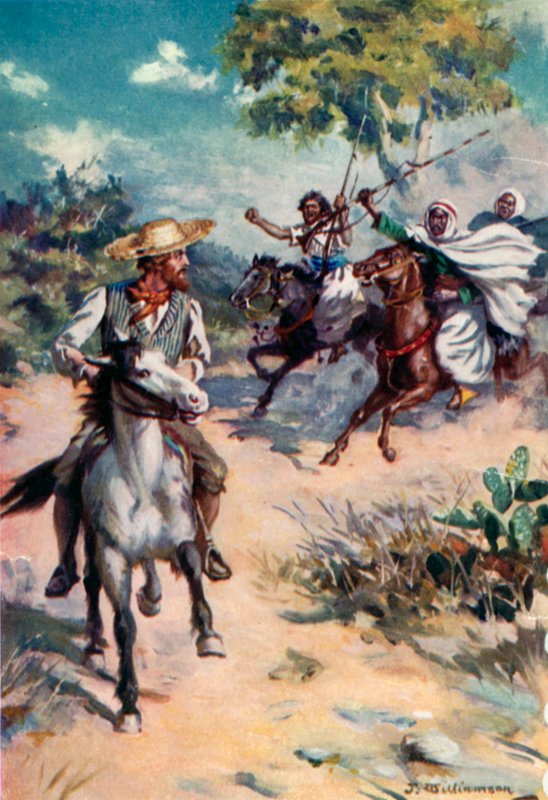 Mungo Park, pronásledovaný maurskými lupiči od J. Williamson