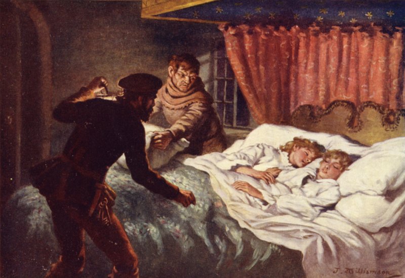 Vražda malých princů (barevné lito) od J. Williamson