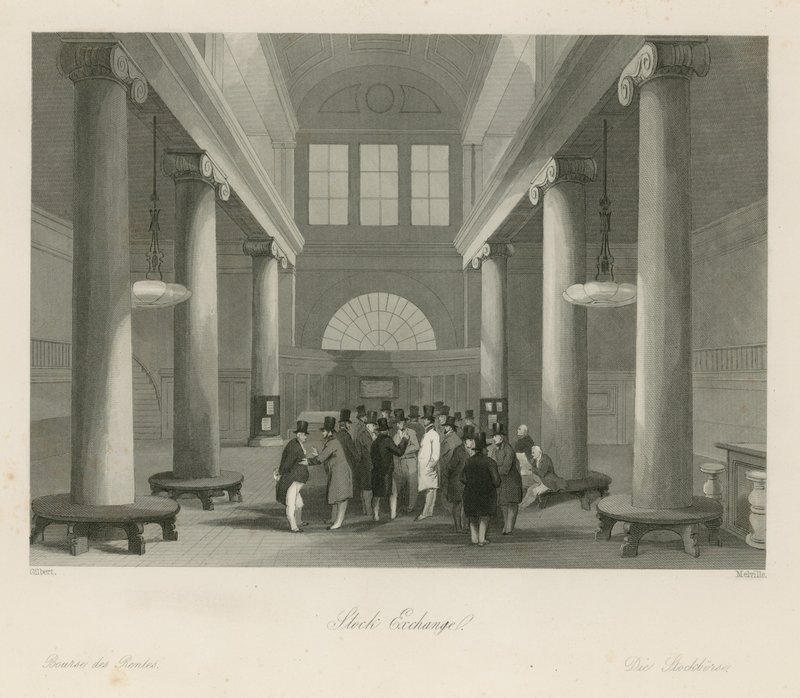 Burza cenných papírů od Jacob van der Heyden
