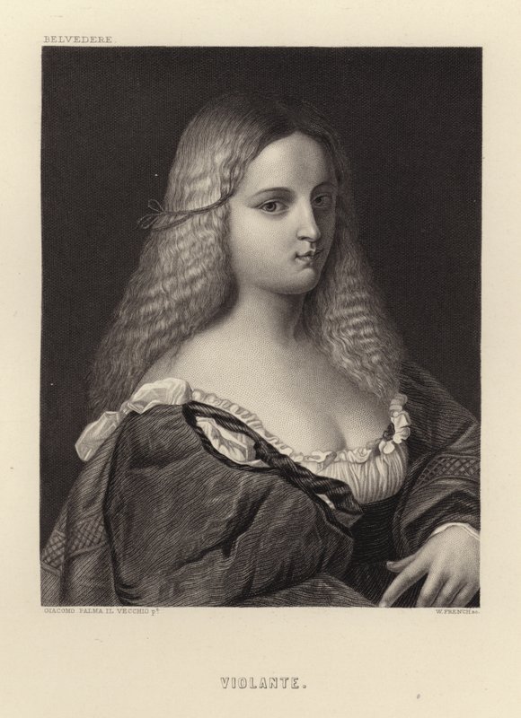 Violante od Jacopo Palma