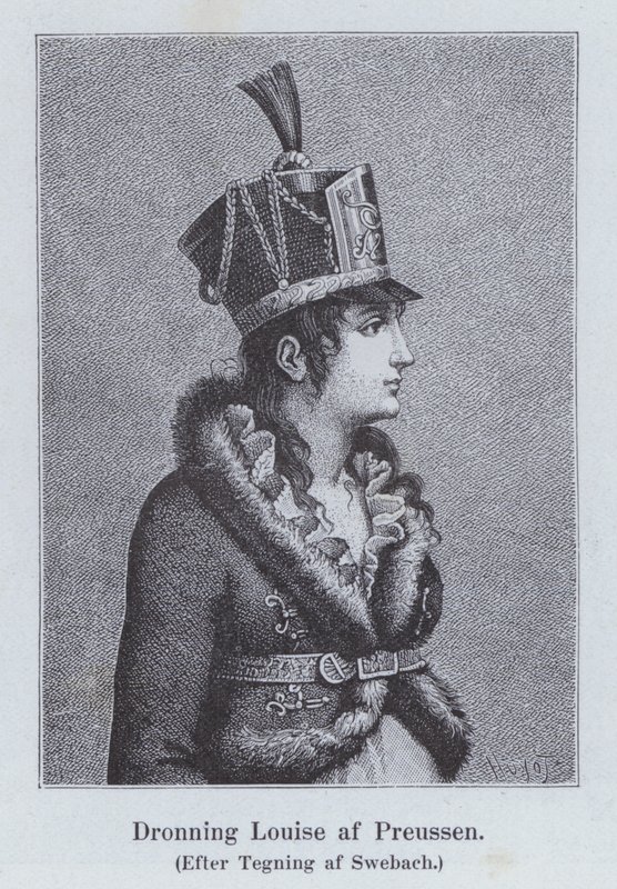 Louise Mecklenburg-Strelitz, královna choť pruského krále Fridricha Viléma III (litho) od Jacques Francois Joseph (after) Swebach