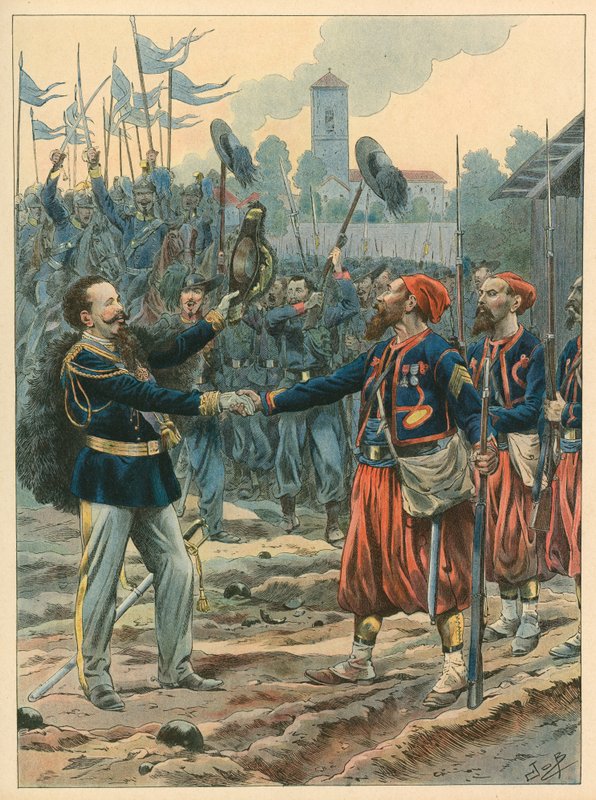 Itálie - Královský pochod od Jacques Marie Gaston Onfray de Breville (Job)
