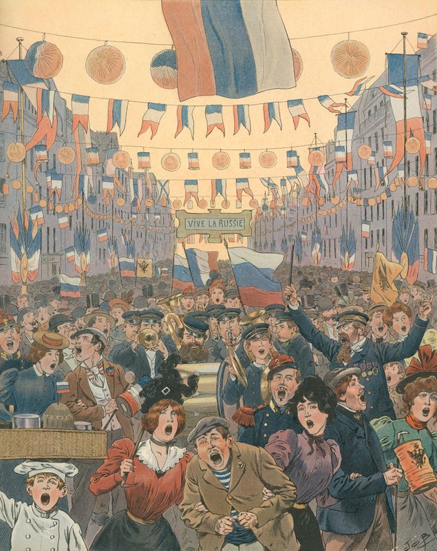 Rusko - národní píseň od Jacques Marie Gaston Onfray de Breville (Job)
